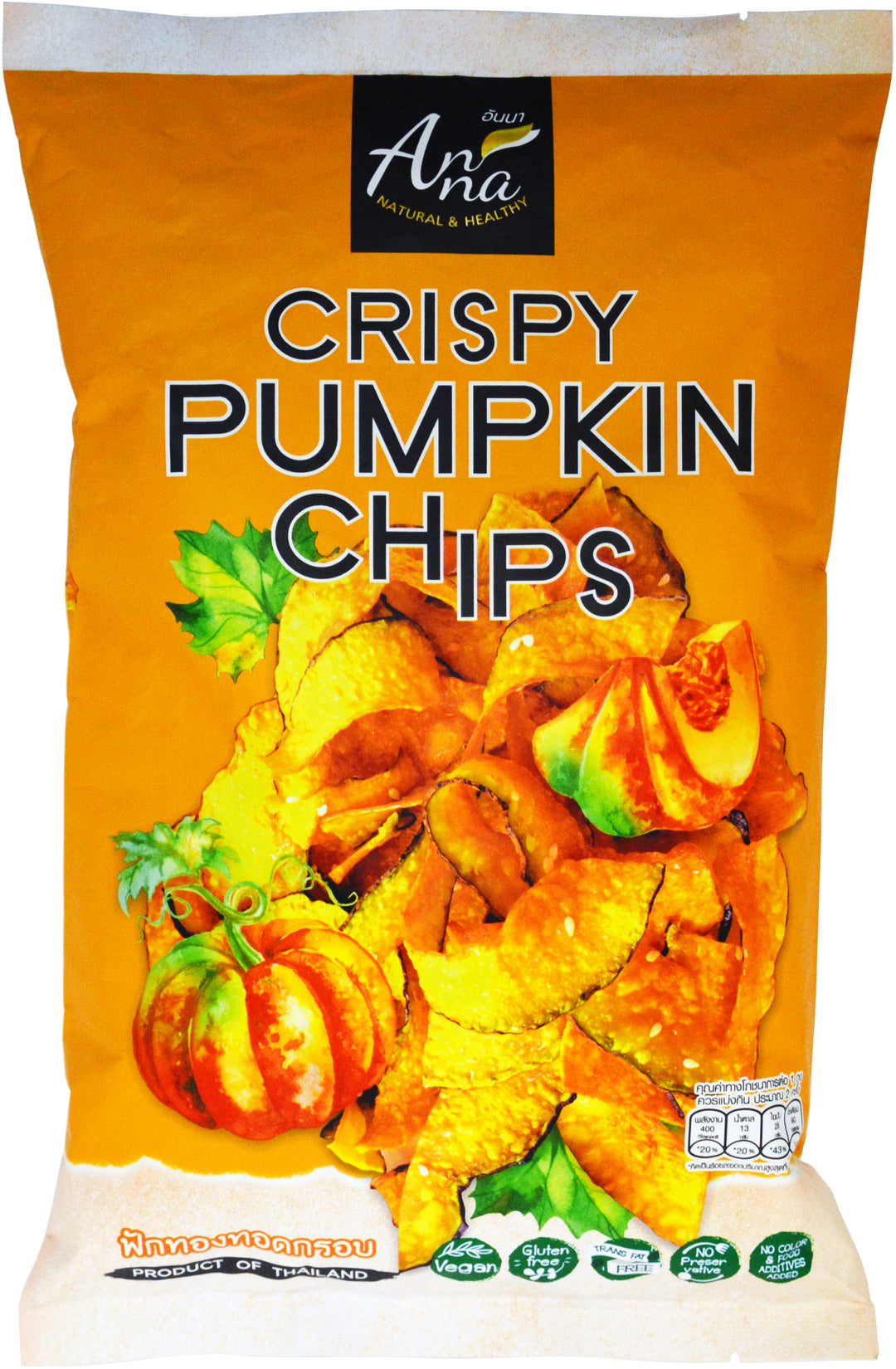 CRISPY PUMPKIN CHIPS ANNA | 12 x 3.5oz
