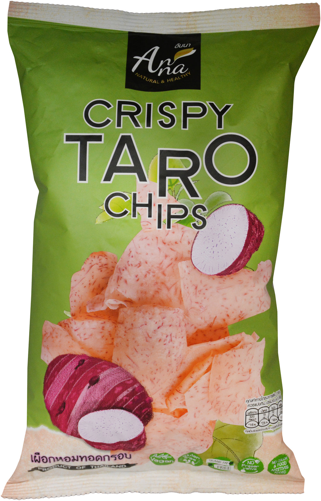 CRISPY TARO CHIPS ANNA | 12 x 4.1oz
