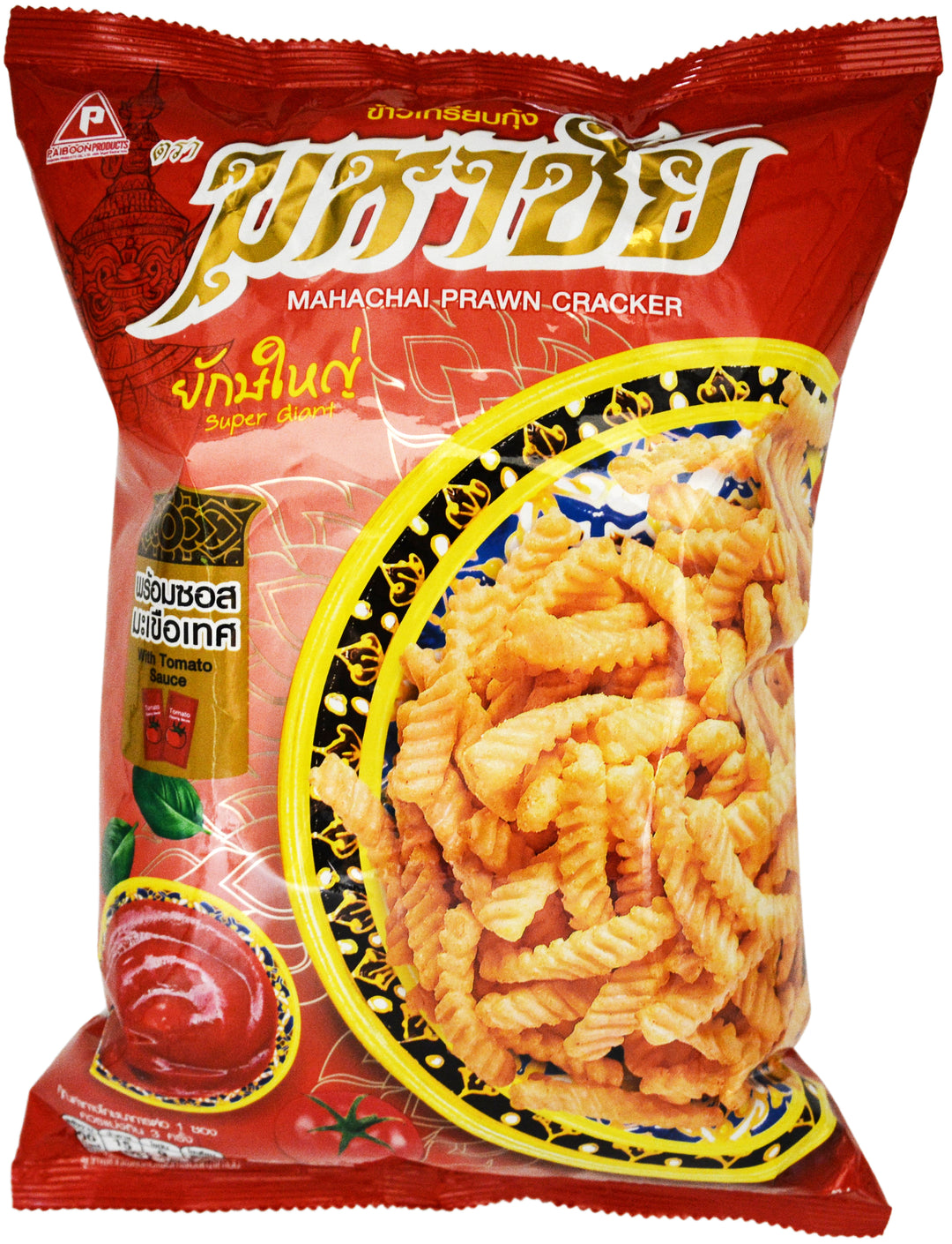 MAHACHAI PRAWN CRACKER W/TOMATO SCE | 36 x 3.2oz