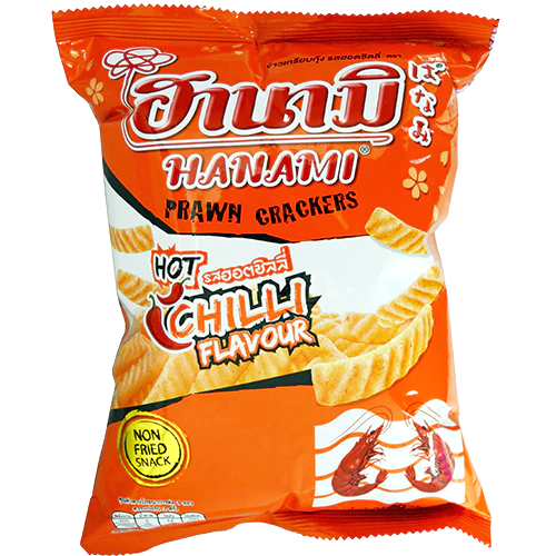 PRAWN CRACKER BAG HOT CHILI | 24 x 1.83oz