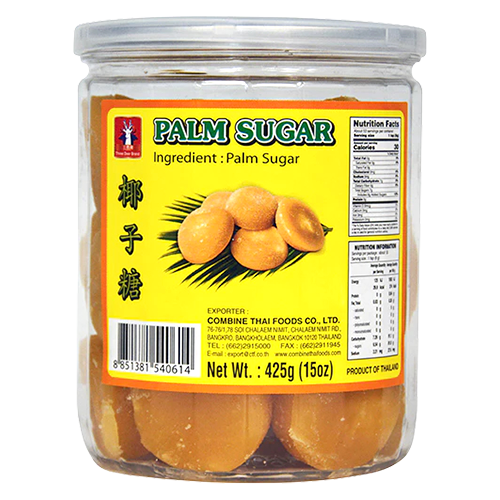 PALM SUGAR JAR | 12 x 15oz