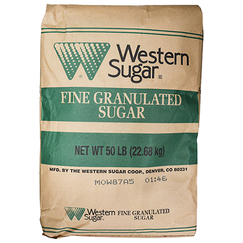FINE GRANULATED WESTERN SUGAR