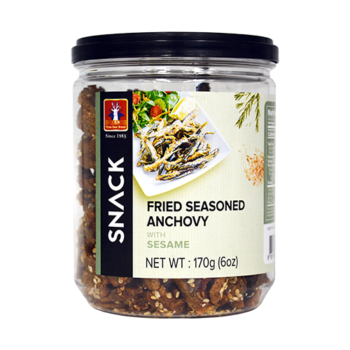 FRIED ANCHOVY W/SESAME JAR | 24 x 170g