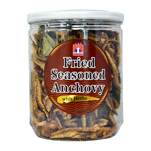 FRIED ANCHOVY W/HERB JAR | 24 x 120g