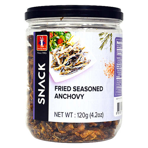FRIED ANCHOVY SEASONED Original | 24 x 4.2oz
