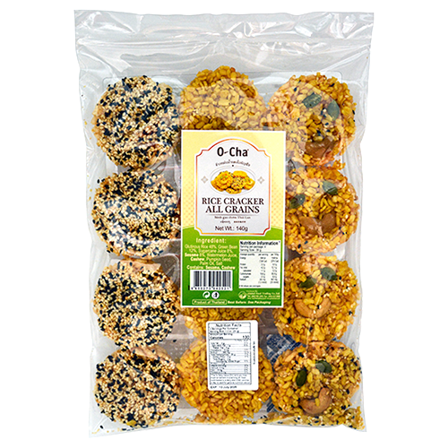 RICE CRACKER ALL GRAIN OCHA | 15 x 4.9oz