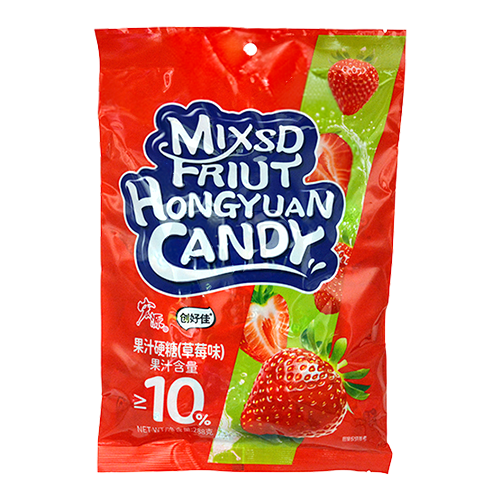 MIXED FRUIT CANDY STRAWBERRY | 20 x 288g