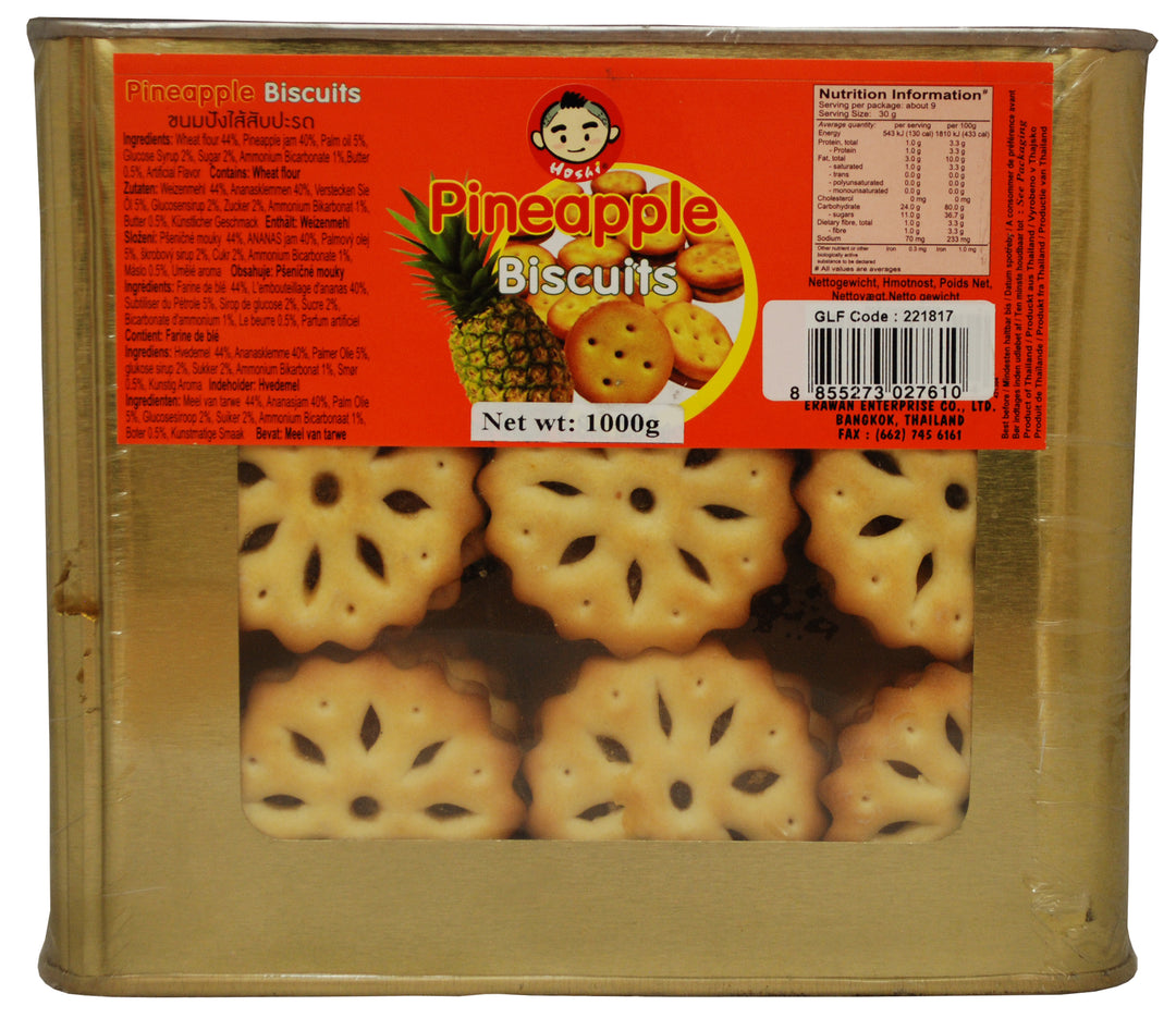 PINEAPPLE BISCUIT GOLDEN P/SHAPE | 12 x 35oz