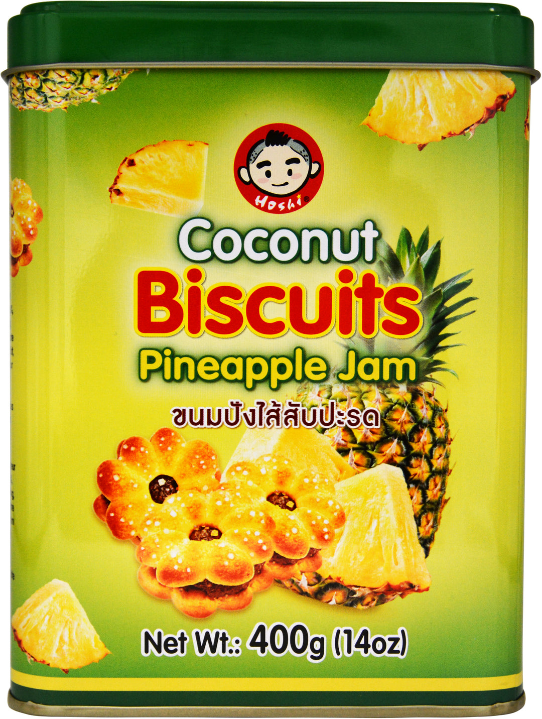 COCONUT BISCUIT W/PINEAAPLE JAM | 12 x 14oz
