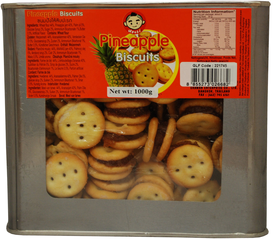 PINEAPPLE BISCUIT ENGLISH P/S | 12 x 35oz