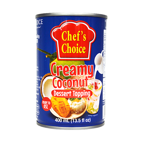 COCONUT CREAMY DESSERT TOPPING | 24 x 13.5oz