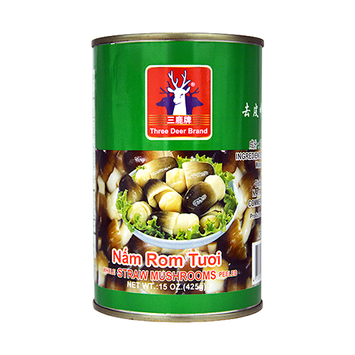 STRAW MUSHROOM PEELED CHN | 24 x 15oz