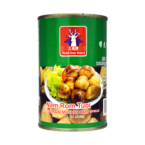 STRAW MUSHROOM UNPEEL CHN | M24 x 15oz