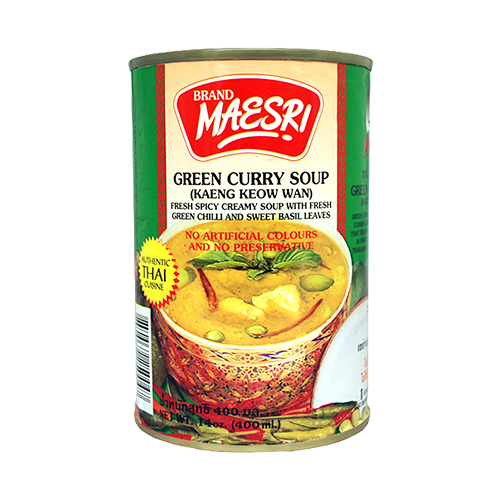 GREEN CURRY SOUP MAESRI | 12 x 14oz
