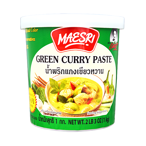GREEN CURRY PASTE MAESRI | 6 x 2.2lb