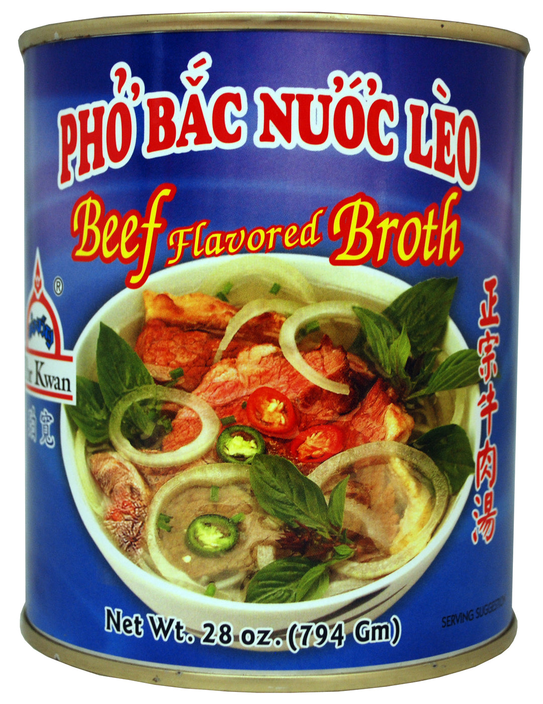 BEEF SOUP BROTH PHO BAC | 24 x 28oz