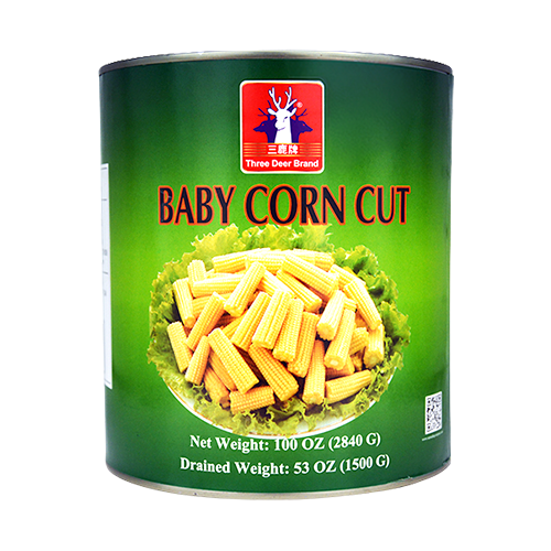 BABY CORN CUT THREE DEER BRAND | 6 x 5lb