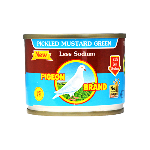FERM.GRN MUSTARD LESS SOD. | 48 x 140g