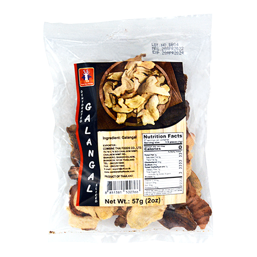 DRIED GALANGAL SLICE THAI |  100 x 2oz