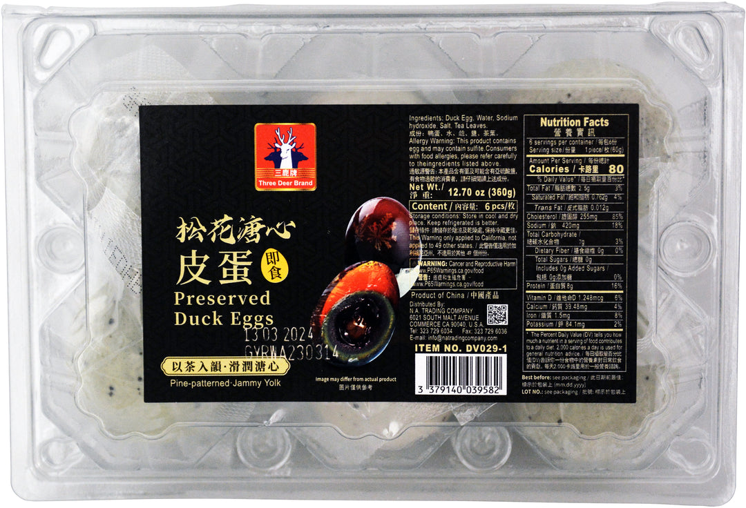 PRES.DUCK EGG | 6P  24 x 13.5oz