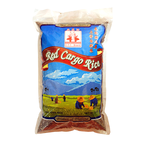 THAI RED CARGO RICE |  10 x 5LB