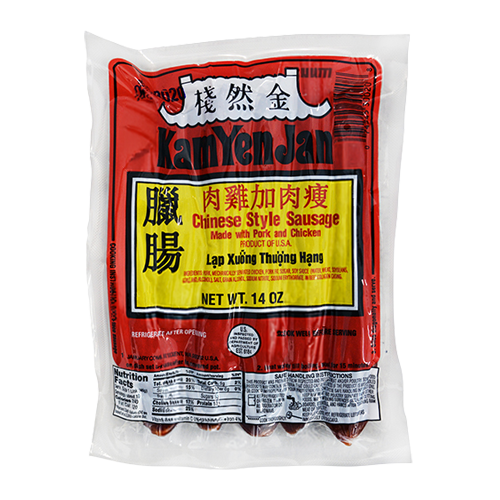 CHINESE CHK&amp; PORK SAUSAGE KYJ | 32 x 14oz