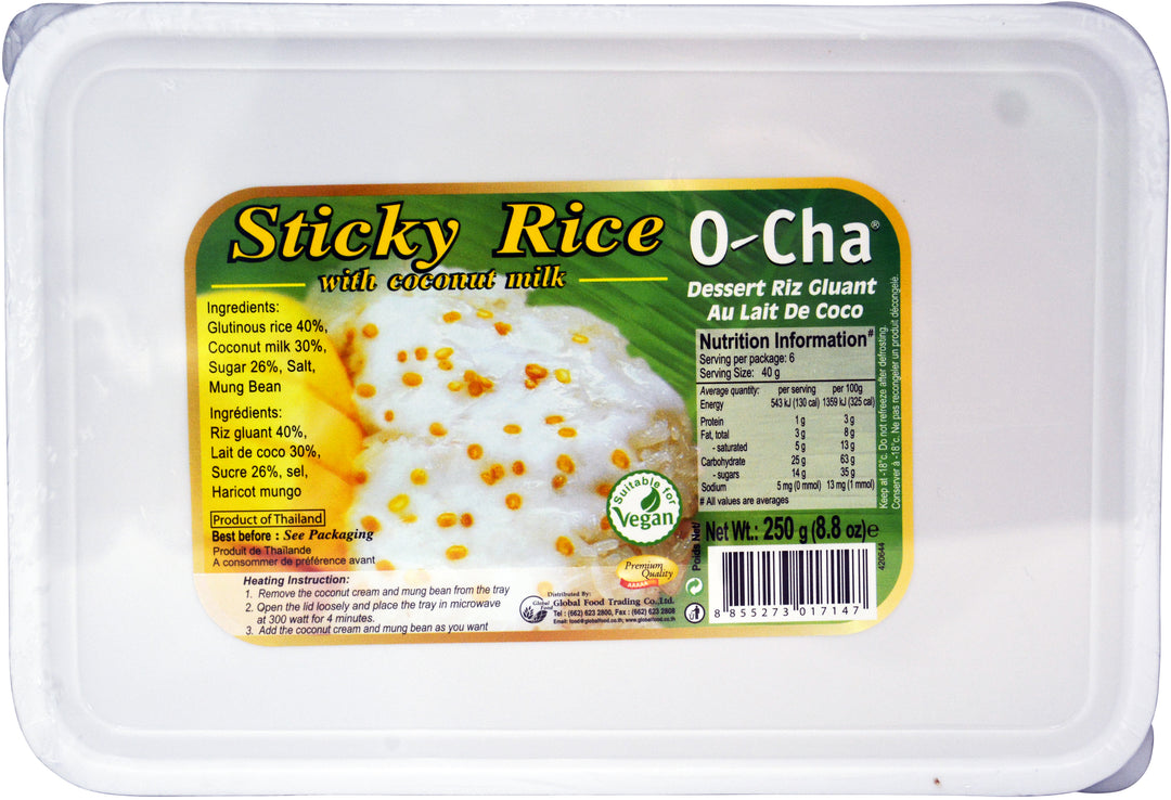 FRZ STICKY RICE W/COCO MILK(KAO NAEW MOON) | 30 x 8.8oz