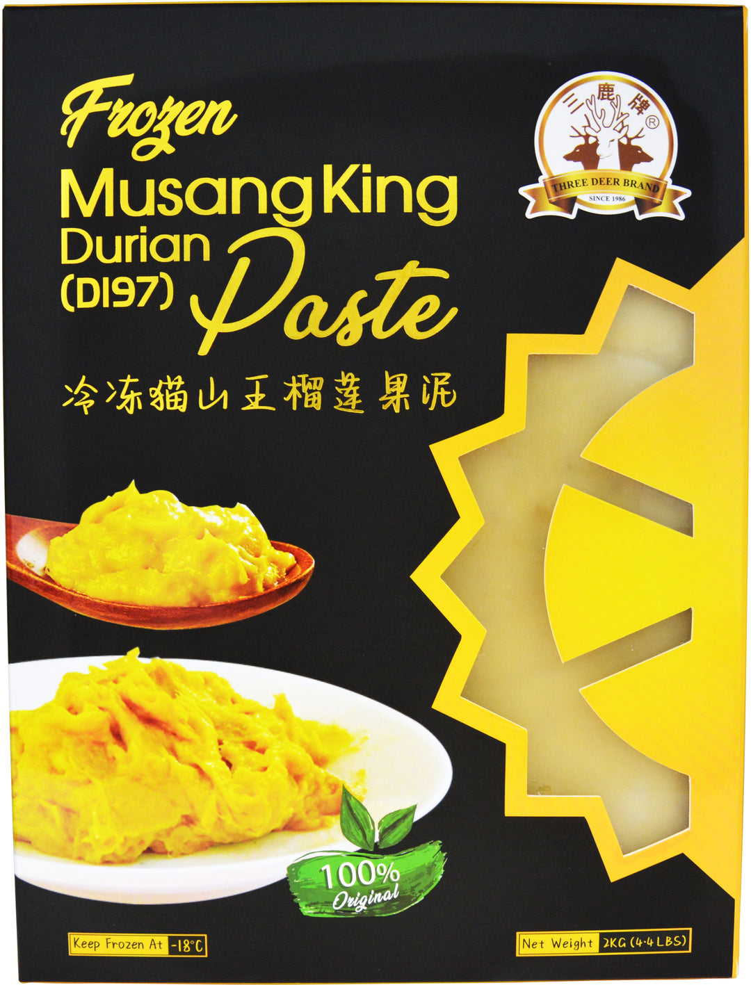 FRZ PRM MSK DURIAN PASTE | 9 x 4.4L
