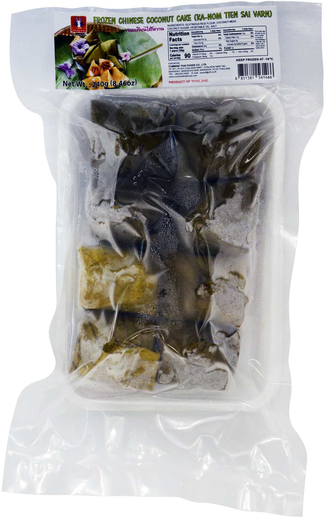FRZ THAI DESSERT COCO.CAKE(KA-NOM SAISAI) | 30 x 5.3oz