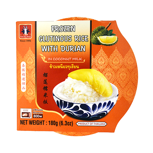 FRZ GLUTINOUS RICE W DURIAN IN COCONUT | 12 x 6.3oz