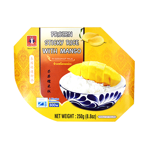 FRZ STICKY RICE WITH MANGO IN COCONUT MILK | 12 x 8.8oz