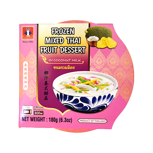 FRZ MIXED THAI FRUIT DESSERT IN COCONUT MILK | 12 x 6.3oz