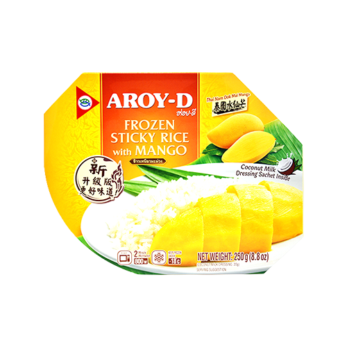 FRZ STICKY RICE W/MANGO | 12 x 8.8oz