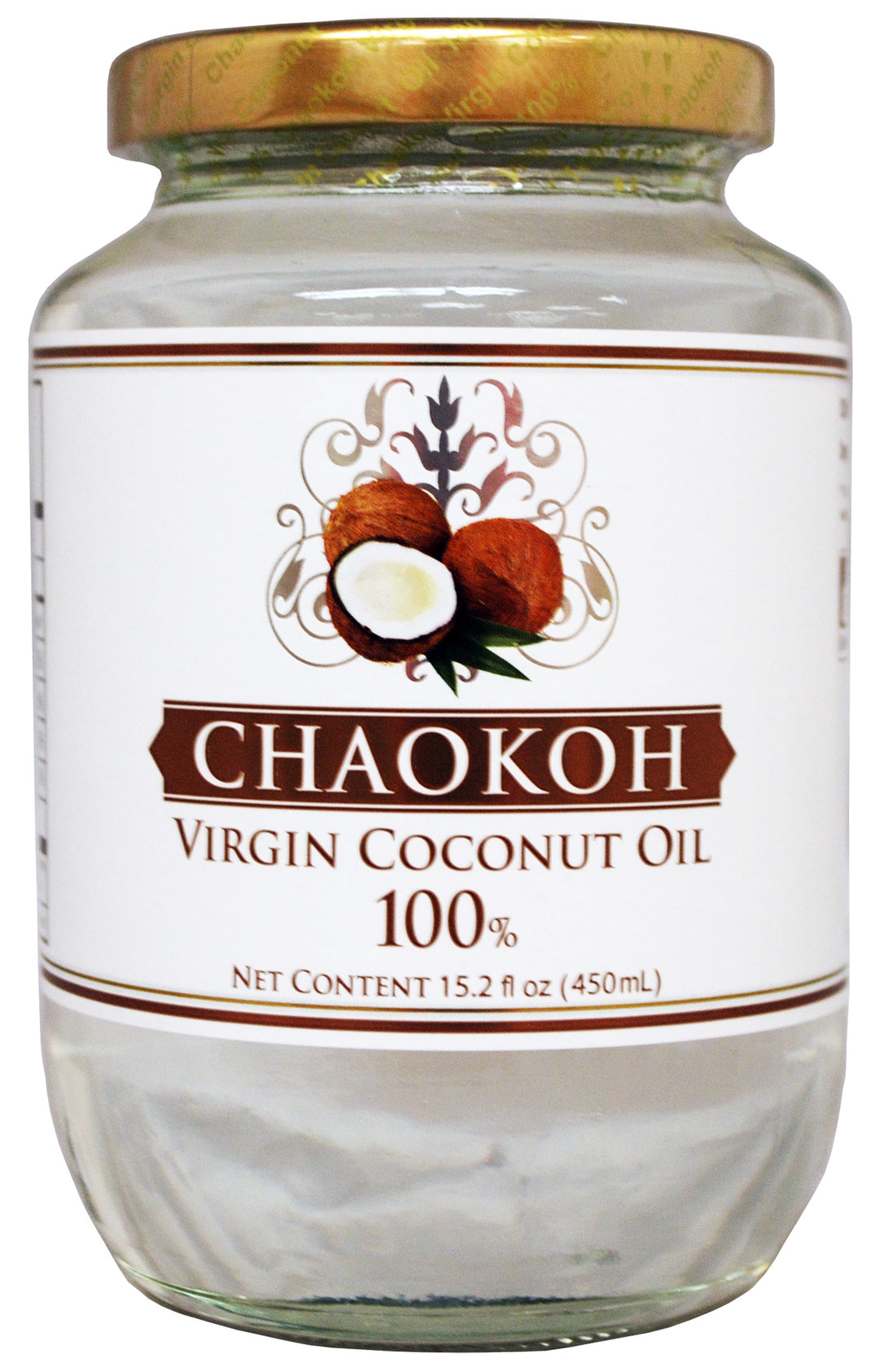 VIRGIN COCONUT OIL CHAOKOH | 12 x 450ml