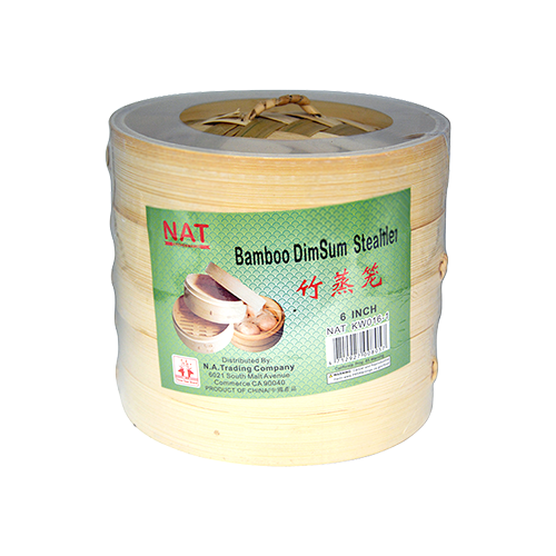BAMBOO DIMSUM STEAMER 6" |  3 x 12
