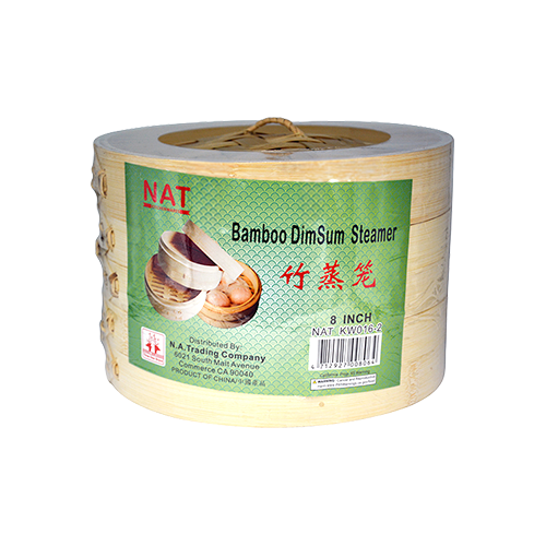 BAMBOO DIMSUM STEAMER 8" |  3 x 12