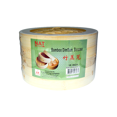 BAMBOO DIMSUM STEAMER 10" |  3 x 8