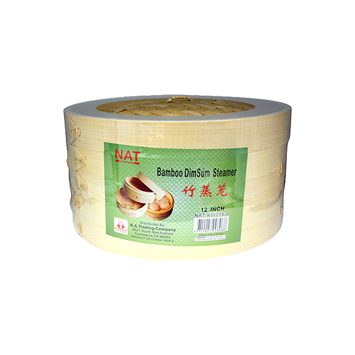 BAMBOO DIMSUM STEAMER 12" |  3 x 8