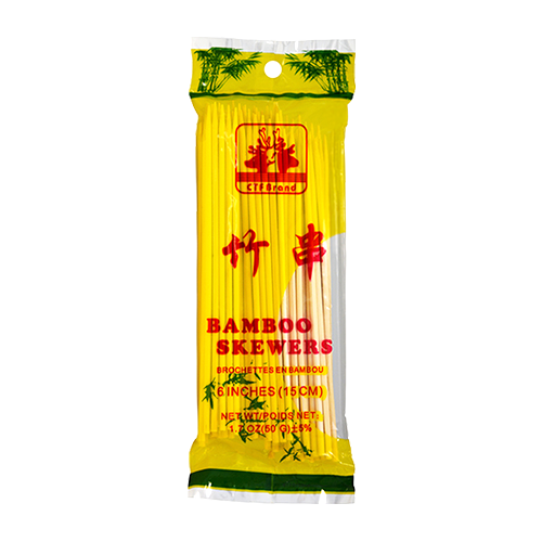 BBQ SKEWER STICK 6"CHINA | 100 x 100/C