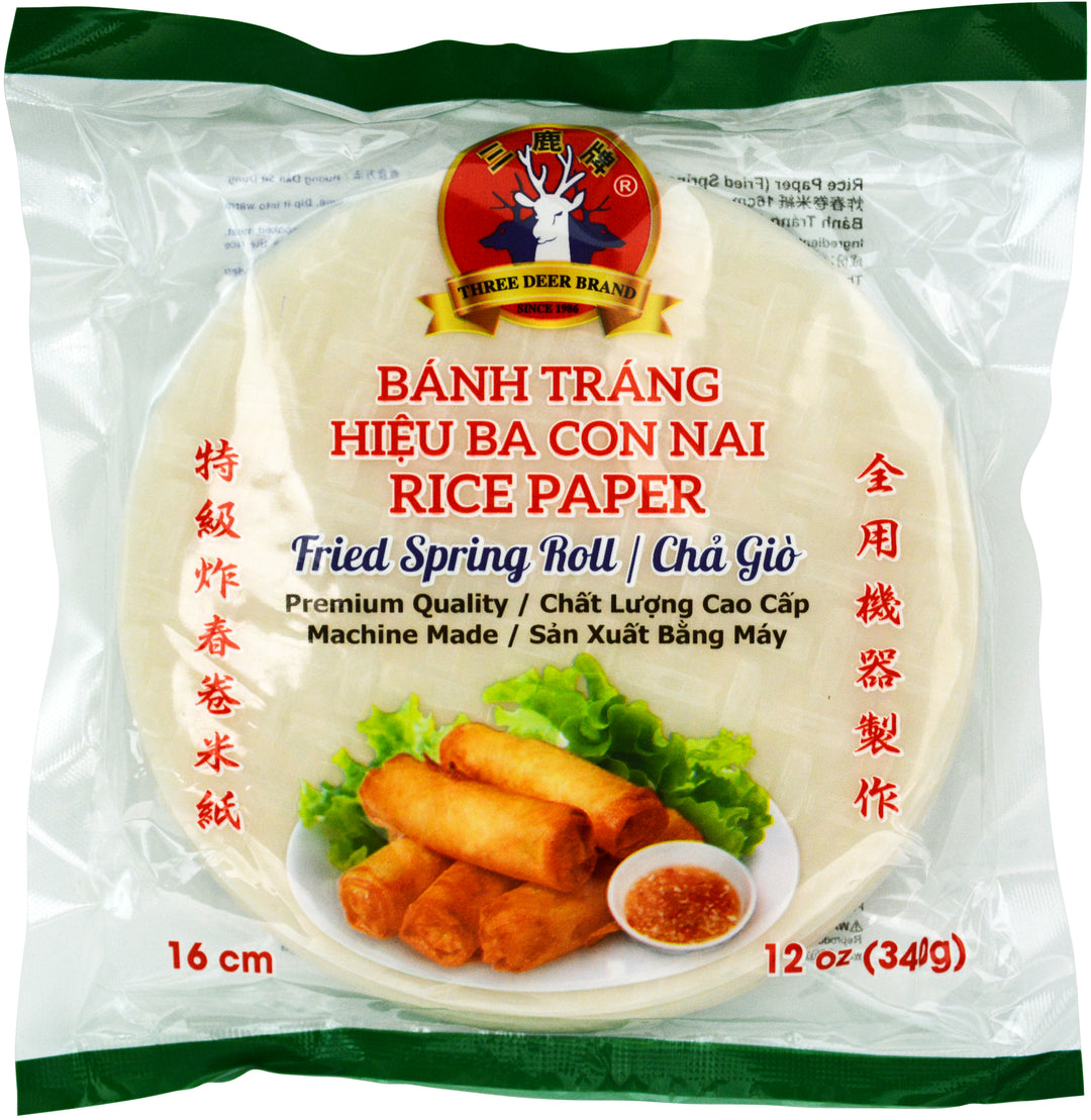 RICE PAPER 16CM (DEEP FRY CHA GIO) | 44 x 12oz