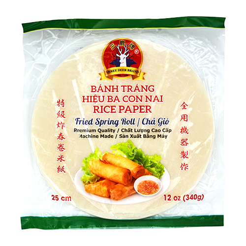 RICE PAPER 25CM(DEEP | FRY)44 x 12oz