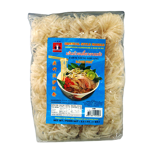 RICE STICK(M) 3MM THREE DEER BRAND | 12 x 2.2L