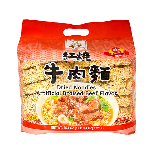 DRIED NOODLE BRAISED BEEF | 12 x 25.4oz