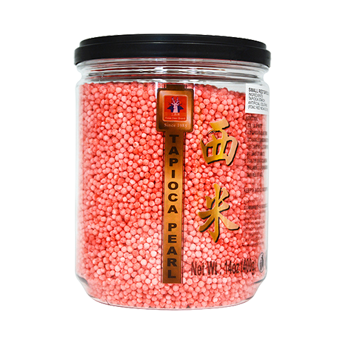 TAPIOCA PEARL JAR RED |  24 x 400g