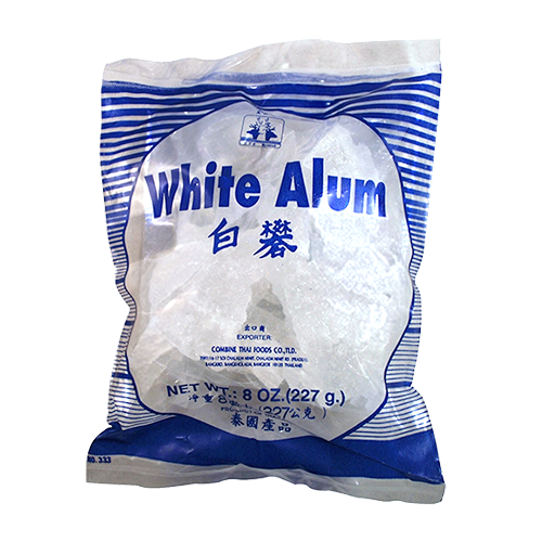WHITE ALUM |  100 x 8oz