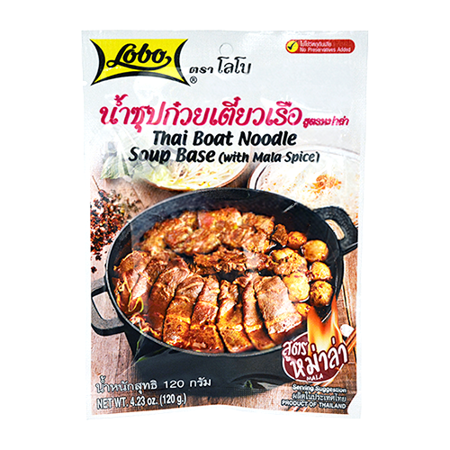 THAI BOAT NDLE S/BASE MALA SPICY | 120 x 4.23oz