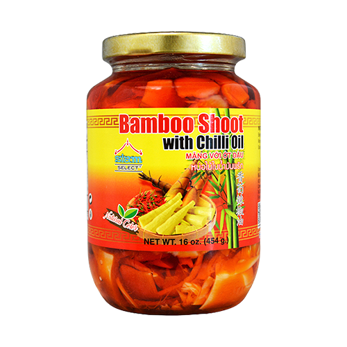 BAMBOO SHT W/CHILI OIL SIAMSELECT | 24 x 16oz