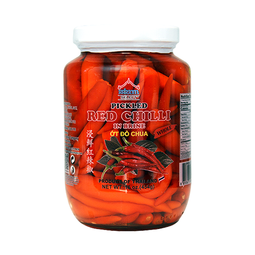PICKLED RED CHILI IN BRINE