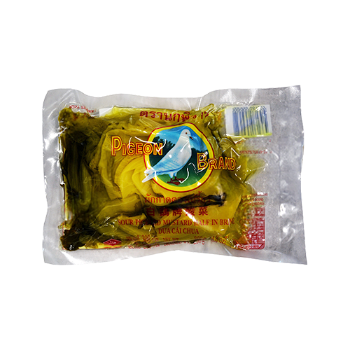 SOUR PICKLED GREEN MUSTARD IN BRINE