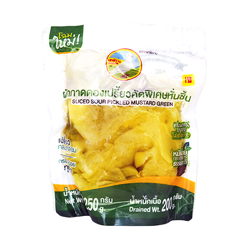 SLICED SOUR PICKLED MUSTARD GREEN | 36 x 250g